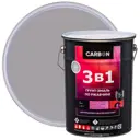 Эмаль по ржавчине 3 в 1 Carbon цвет серый 5 кг