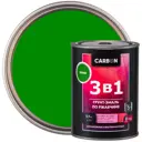 Эмаль по ржавчине 3 в 1 Carbon цвет зеленый 0.9 кг