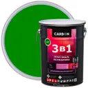 Эмаль по ржавчине 3 в 1 Carbon цвет зеленый 5 кг