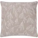 Подушка Fern 45x45 см цвет бежевый