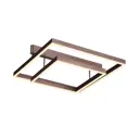 Люстра потолочная светодиодная ST Luce SL945.402.02 Анодированный кофейный/Белый LED 1x41W 3000K/4000K/6000K
