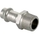 Соединитель Valtec наружная резьба 22x3/4" мм нержавеющая сталь