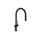 Смеситель для кухни Hansgrohe цвет черный 72802670