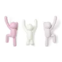 Вешалка настенная 3 крючка Umbra Buddy пластик цвет разноцветный 318165-1207