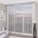 Тюль Дениз YML1221 на шторной ленте 240x500 см, цвет белый