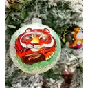 Шар ёлочный Christmas "Царственный тигр" ø10 см стекло КУ-100-214159