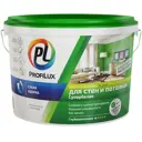 Краска для стен и потолков акриловая Profilux ВД PL- 04А глубокоматовая белая 3 кг