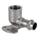 Водорозетка Valtec, 18x1/2" мм, нержавеющая сталь