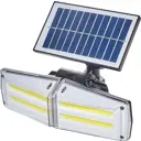 Прожектор светодиодный аккумуляторный уличный Duwi Solar 6500К IP65 с датчиком движения и освещённости, холодный белый свет