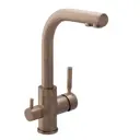 Смеситель для кухни 29.8 см Swedbe 8147 Selene Plus цвет бронза