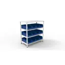 Стеллаж с контейнерами Ironmebel 100x50x100 см металл серый M-СТЯ101050 2 -12.405