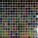 Мозаика Alma Чистые цвета 20 мм Pearly PE-BK903 стекло 32.7x32.7 см