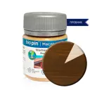 Краска-масло для деревянного фасада/пропитка для дерева Biopin цвет темно-коричневый/темный орех 45 мл.