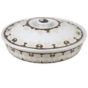 Блюдо с крышкой Rosenberg каменная керамика R-035032