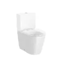 Чаша унитаза Roca Inspira Round Rimless Compact напольная 342529000, белый