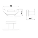 Крючок Raiber R50101 цвет хром