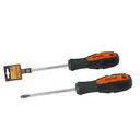 Отвертка шлицевая TDM Алмаз SQ1006-1013 двухкомпонентная CR-V тип SL8.0x200
