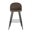 Стул барный 48x105x45.5 см Стул Груп Лион экокожа коричневый