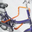 Кронштейн Delta-Bike 45x30x25 см металл цвет оранжевый