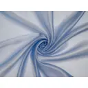 Тюль Микровуаль YML1900 на шторной ленте 250x400 см, цвет голубой