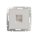 Розетка телевизионная встраиваемая Werkel a028895, цвет слоновая кость