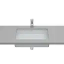 Раковина Roca Inspira Square встраиваемая снизу 60.5x39 см жемчужный 327535630