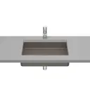 Раковина Roca Inspira Square встраиваемая снизу 60.5x39 см кофейный 327535660