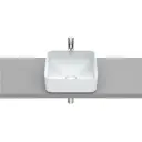 Раковина Roca Inspira Square накладная 37x37 см жемчужный 327532630