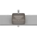 Раковина Roca Inspira Square накладная 37x37 см кофейный 327532660