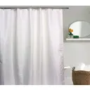Штора для ванной Bath Plus жаккард Affordable Luxary 200x180, слоновая кость