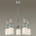 Люстра потолочная LUMION MODERNI 5 ламп 15 м² цвет серый
