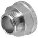 Переходник с ребордой MPF 1"x3/4" внутренняя-наружная резьба латунь