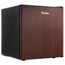 Отдельностоящий холодильник Tesler RC-55 WOOD 44.5x49 см цвет коричневый