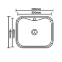 Мойка для кухни Seaman Eco Wien SWT-5848 Polish цвет серебристый