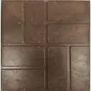 Плитка полимерпесчаная 330x330x35 мм коричневый