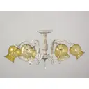 Люстра потолочная Abrasax SX702 5 ламп цвет бежевый