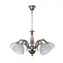 Люстра подвесная Abrasax HSD89565/5 5 ламп цвет коричневый