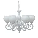 Люстра подвесная Abrasax SD751 7 ламп цвет белый