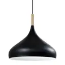 Светильник подвесной MODERLI Eline V1301-1P 1 лампа 8 м² цвет черный