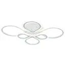 Светильник потолочный светодиодный ESCADA 10217/6LED BL 48 м² теплый белый свет цвет белый