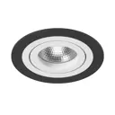 Светильник точечный Встраиваемый LIGHTSTAR Intero 16 i61706 под отверстие 82 мм 2.3 м² цвет белый/черный