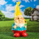 Садовая фигура Хорошие сувениры Гном с цветком 40см