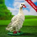 Садовая фигура Хорошие сувениры Утка белая 37x22см