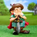 Садовая фигура Хорошие сувениры Берсерк с мечом 20x22x30см