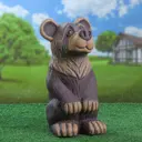 Садовая фигура Хорошие сувениры Медведь акрил коричневая 38 см