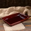 Противень прямоугольный коричневый 1.7 л