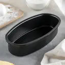 Форма для выпечки «Кекс» 23×12×5.5 см антипригарное покрытие цвет чёрный