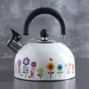 Чайник для плиты Доляна 3741874 1.9 л нержавеющая сталь цвет белый