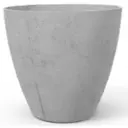 Кашпо Keter Beton planter round XL ø25 h50 см v14 л пластик серый