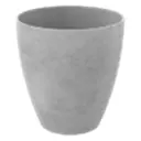 Кашпо Keter Beton planter round ø20 h38 см v6 л пластик серый